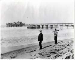 In the year 1910, the first-ever fishing piers were installed by the South San Diego Investment Company. There was also a two-block long boardwalk and